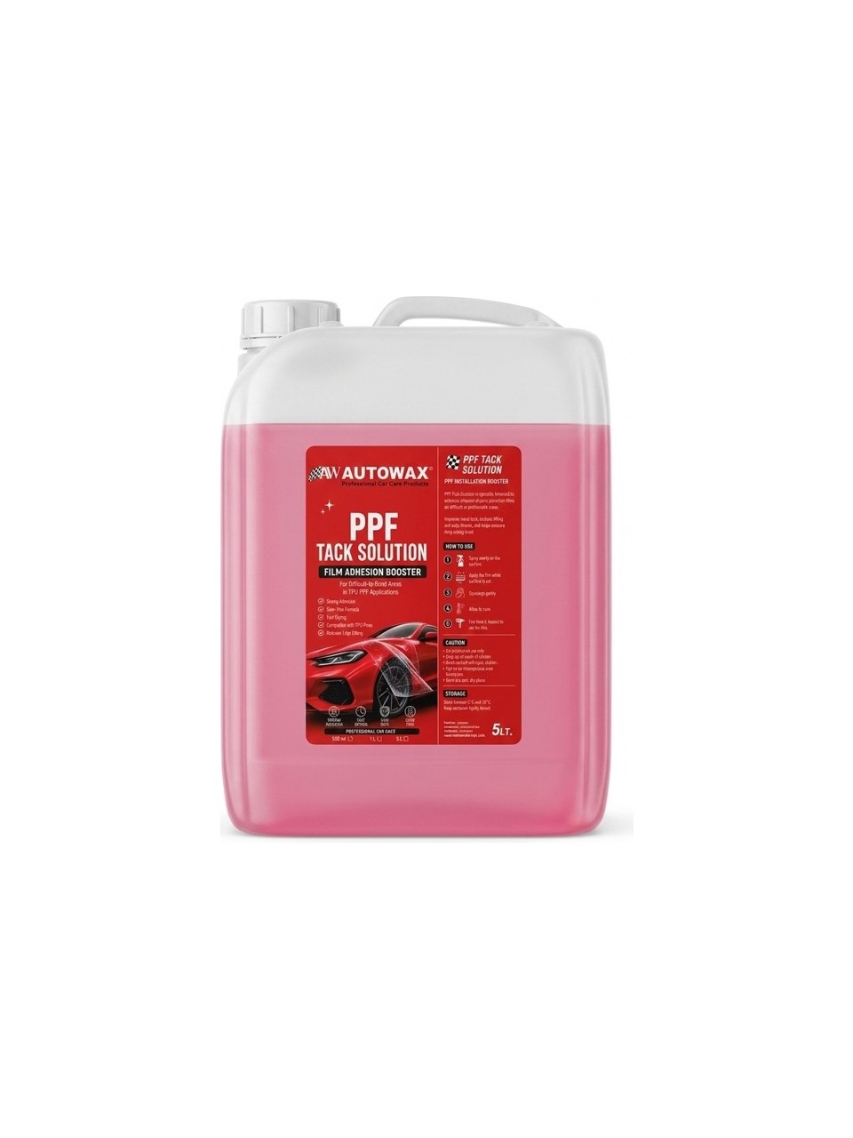 Autowax PPF Folyo Montaj Yapıştırma Sıvısı 5LT.