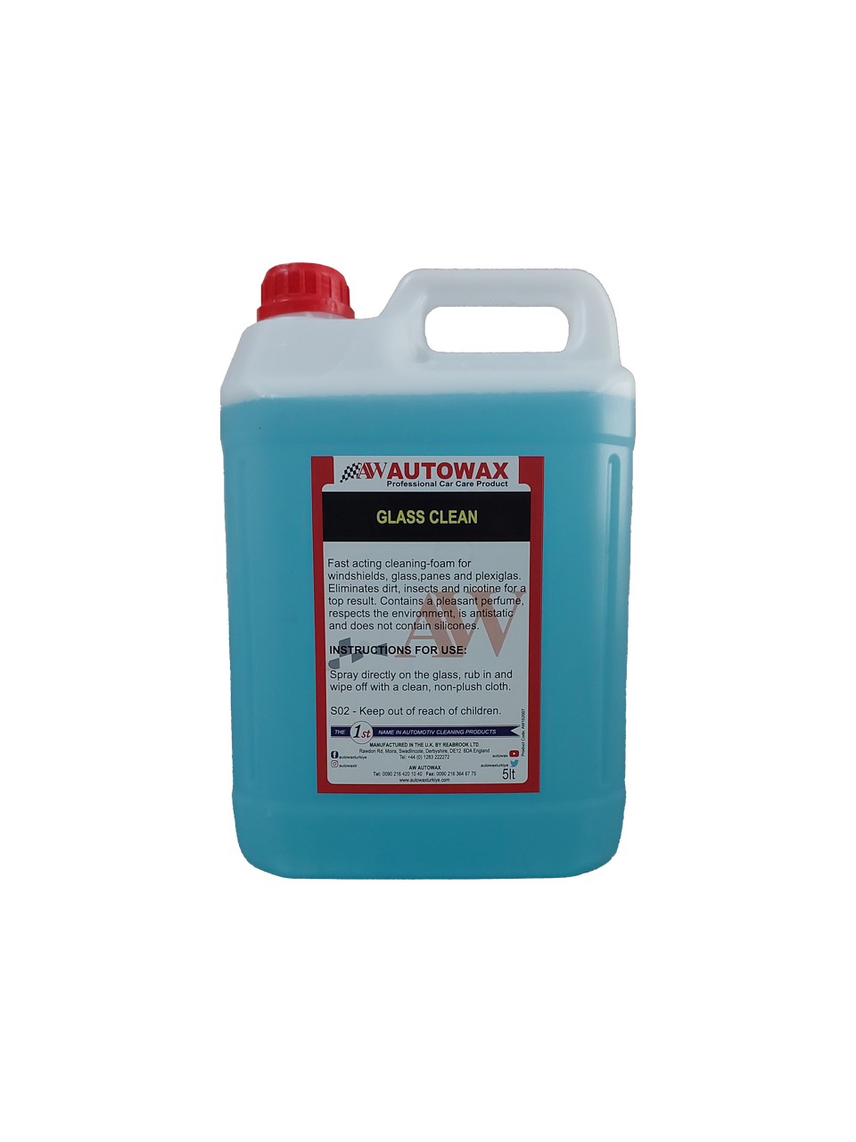 Autowax İç Dış Cam Temizleyici 5LT.