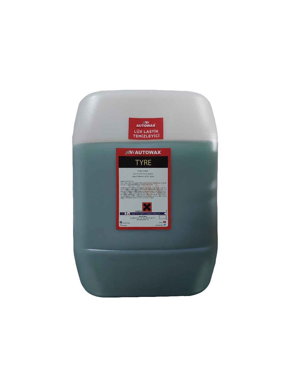 Autowax Ultra Lastik Parlatıcı ve Siyahlatıcı 21 Lt