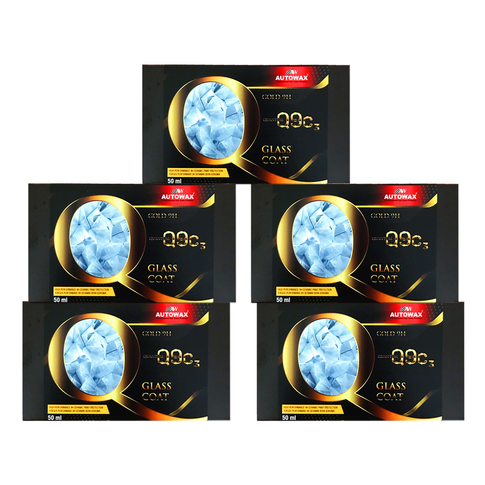 Autowax Q9c3 Seramik Cam Kaplama 50x5 Ml 9h ( 5li Paket)